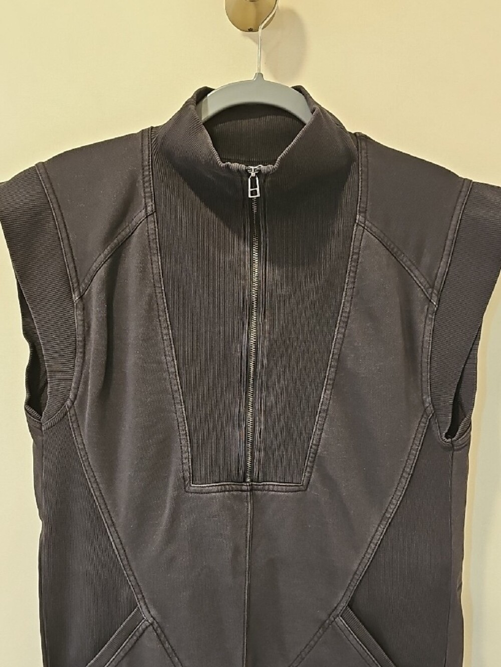 Daily Practice By Anthropologie Meru Zip Front Mini Dress; Size M; EUC - Picture 6 of 10